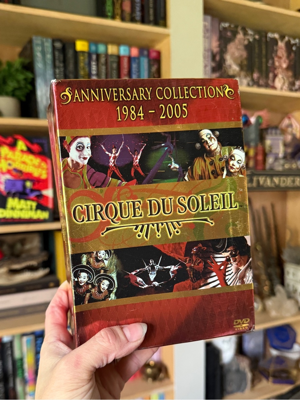 Anniversary Collection Cirque du Soleil 1984-2005 12 DVD set with postcards